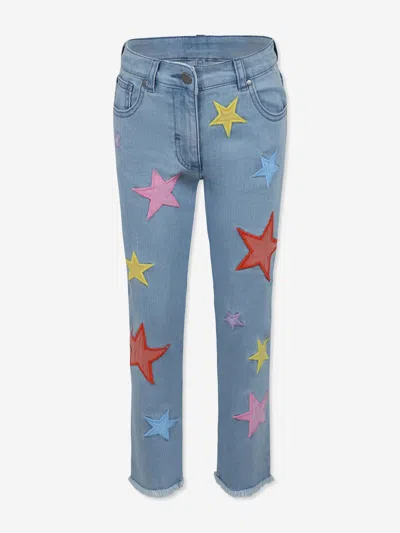 STELLA MCCARTNEY STELLA MCCARTNEY GIRLS STAR MOM JEANS