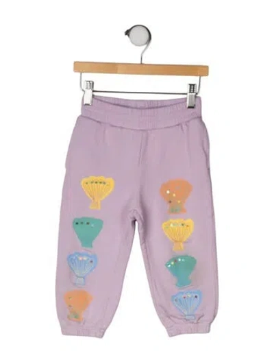 Pre-owned Stella Mccartney Babies'  Girls Sweatpants In Purple