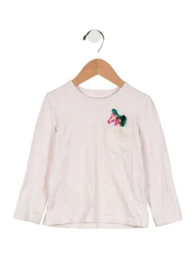 Pre-owned Stella Mccartney Babies' Girls' T-shirt In Neutral