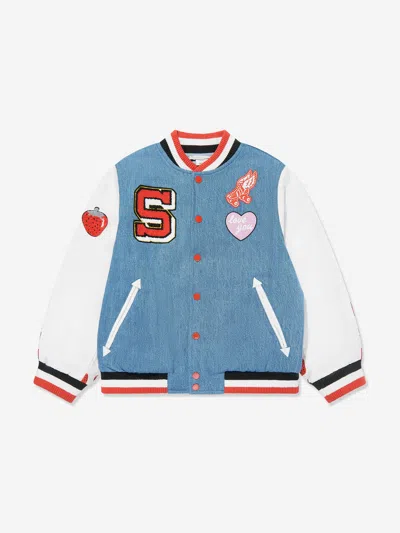 STELLA MCCARTNEY STELLA MCCARTNEY GIRLS VARSITY JACKET