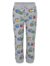 Stella Mccartney Glasses-print Track Pants In Grey