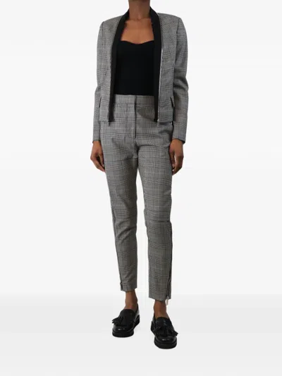 Pre-owned Stella Mccartney Glen Plaid-pattern Suit In Gray