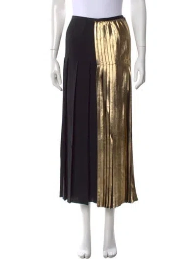 Pre-owned Stella Mccartney Glitter Accents Midi Length Skirt In Multi