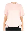 Stella Mccartney T-shirt With Logo Print In Pink