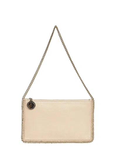 Stella Mccartney Gold Falabella Pochette Shoulder Bag