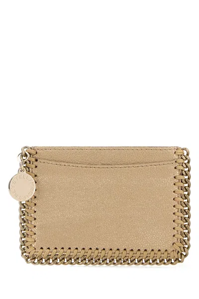 Stella Mccartney Gold Shaggy Deer Card Holder
