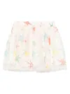 Stella Mccartney Star-print Skirt In Crema
