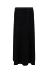 Stella Mccartney A-line Silhouette Skirt Contrasting Stitching In 1000