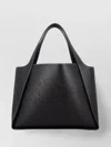 Stella Mccartney Grainy Alter Nappa Tote Bag In Black