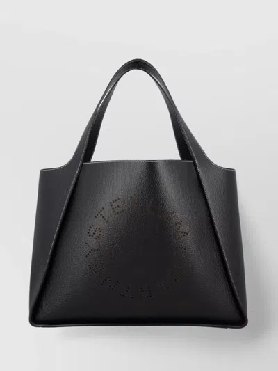 Stella Mccartney Grainy Alter Nappa Tote Bag In Black