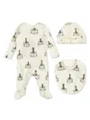 Stella Mccartney Graphic-print Babygrow Set In White