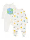 Stella Mccartney Graphic-print Babygrow Set In White