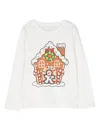 Stella Mccartney Graphic-print Cotton T-shirt In White