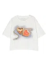 Stella Mccartney Graphic-print Cotton T-shirt In White