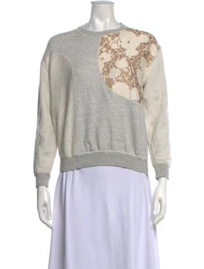 Pre-owned Stella Mccartney Graphic Print Crew Neck Sweatshirt In Multi