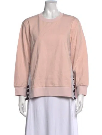 Pre-owned Stella Mccartney Graphic Print Crew Neck Sweatshirt W/ Tags In Pink