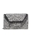 Stella Mccartney Graphic-print Crossbody Bag In Gray