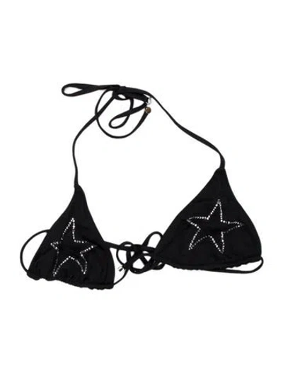 Pre-owned Stella Mccartney Graphic Print Crystal Embellishments Bikini In Multi