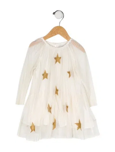 Pre-owned Stella Mccartney Babies' Graphic Print Long Sleeve Top In Neutral