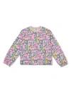 Stella Mccartney Graphic-print Organic Cotton Sweatshirt In Rosa