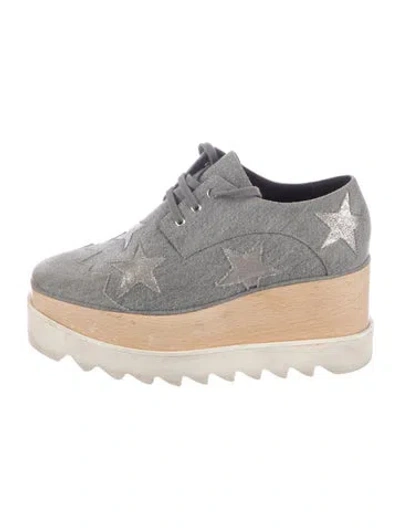 Pre-owned Stella Mccartney Graphic Print Oxfords In Multi