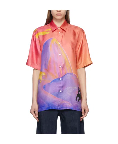 STELLA MCCARTNEY GRAPHIC PRINT SHORT-SLEEVE SHIRT