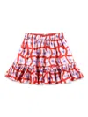Stella Mccartney Kid - Check Print Skirt In Red