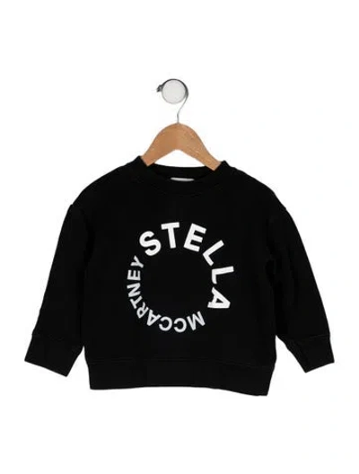 Pre-owned Stella Mccartney Babies' Graphic Print Sweatshirt In Black