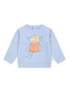 Stella Mccartney Graphic-print Sweatshirt In Blau