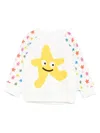 Stella Mccartney Graphic-print Sweatshirt In White