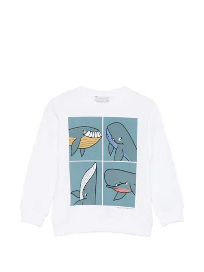Stella Mccartney Graphic-print Sweatshirt In White