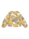Stella Mccartney Graphic-print Sweatshirt In Yellow