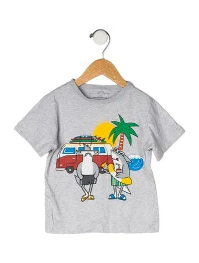 Pre-owned Stella Mccartney Babies' Graphic Print T Shirt In Gray
