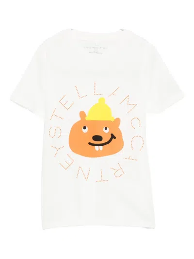 Stella Mccartney Graphic-print T-shirt In White