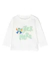 Stella Mccartney Graphic-print Cotton T-shirt In White