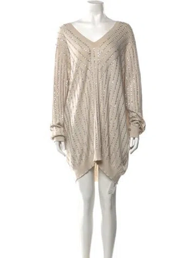 Pre-owned Stella Mccartney Graphic Print V-neck Tunic
