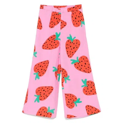 Stella Mccartney Graphic Print Wide Pants In Multi