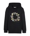 Stella Mccartney Bracelet-print Cotton Hoodie In Black