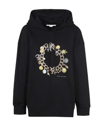 STELLA MCCARTNEY STELLA MCCARTNEY GRAPHIC PRINTED LONG SLEEVED HOODIE