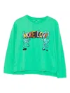 Stella Mccartney Graphic-printed T-shirt In Green