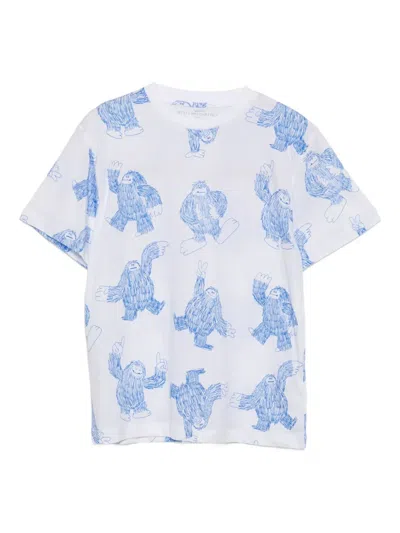 Stella Mccartney Kids' Graphic-printed T-shirt In Multi