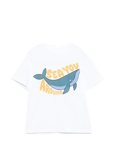Stella Mccartney Graphic T-shirt In White