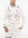 Stella Mccartney Graphic-print Jacket In White