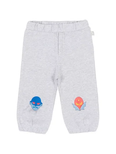 Stella Mccartney Babies' Graphic-print Track Pants In Gray