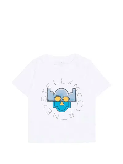 Stella Mccartney Babies' Graphic-print T-shirt In White
