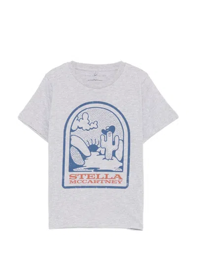 Stella Mccartney Kids' Graphic-print T-shirt In White