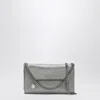 Stella Mccartney Gray Falabella Wallet With Shoulder Strap