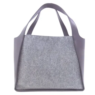 Pre-owned Stella Mccartney Gray Felt Tote Bag ()