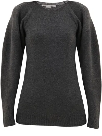 Stella Mccartney Gray Wool Sweater In Grey