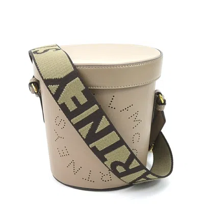 Pre-owned Stella Mccartney Grayish Faux Leather Shoulder Bag ()